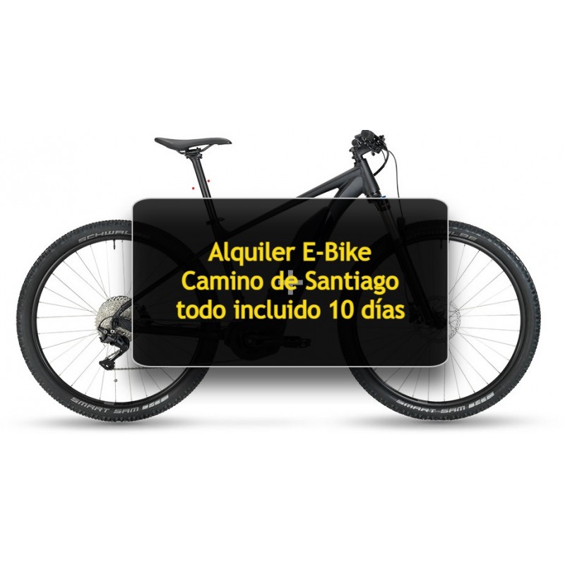 Alquiler bicicleta eléctrica Camino Santiago todo incluido